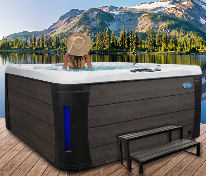 Calspas hot tub being used in a family setting - hot tubs spas for sale Westville